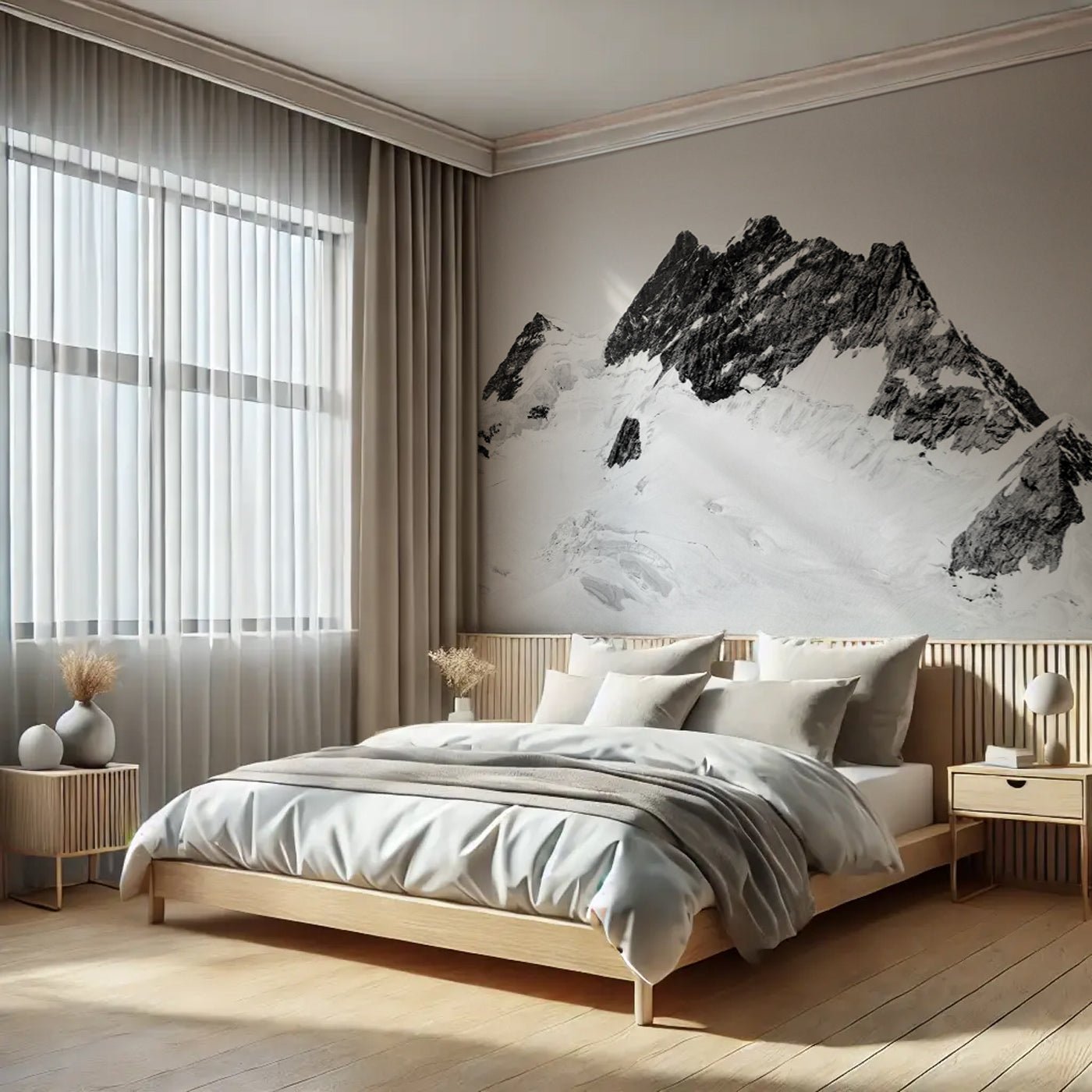 Papier peint panoramique Jungfrau - Alpes Suisses, XXL, tendance
