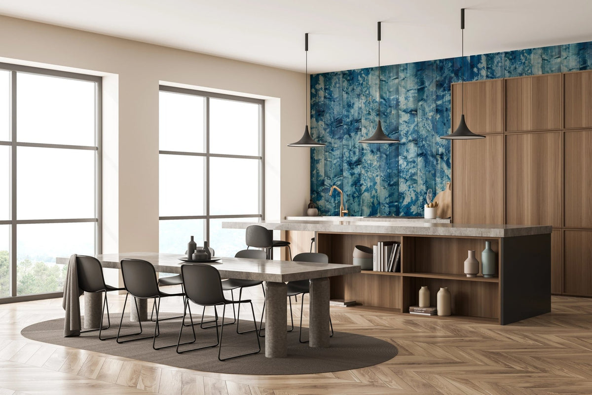 Cyanotype wallpaper - Artist