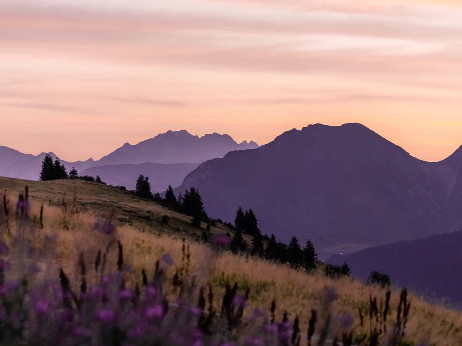 Wallpaper restaurant massif du Giffre