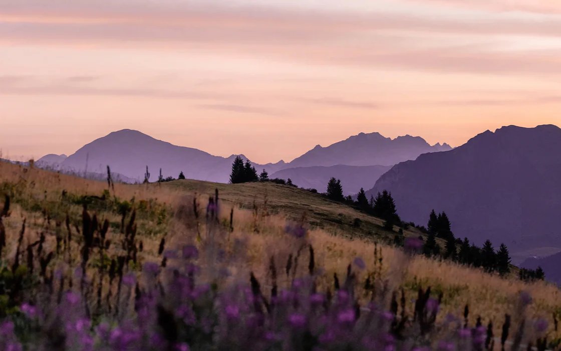 Wallpaper restaurant massif du Giffre