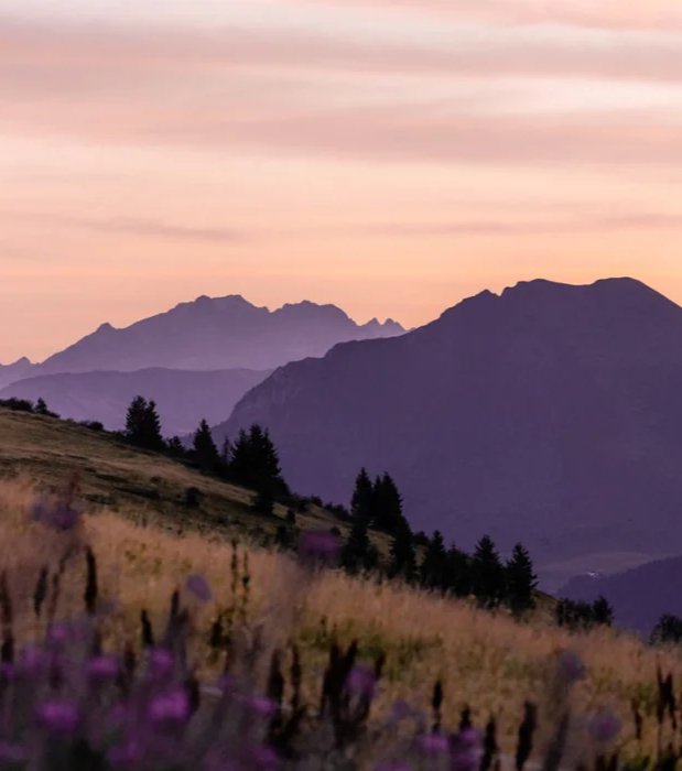 Wallpaper restaurant massif du Giffre