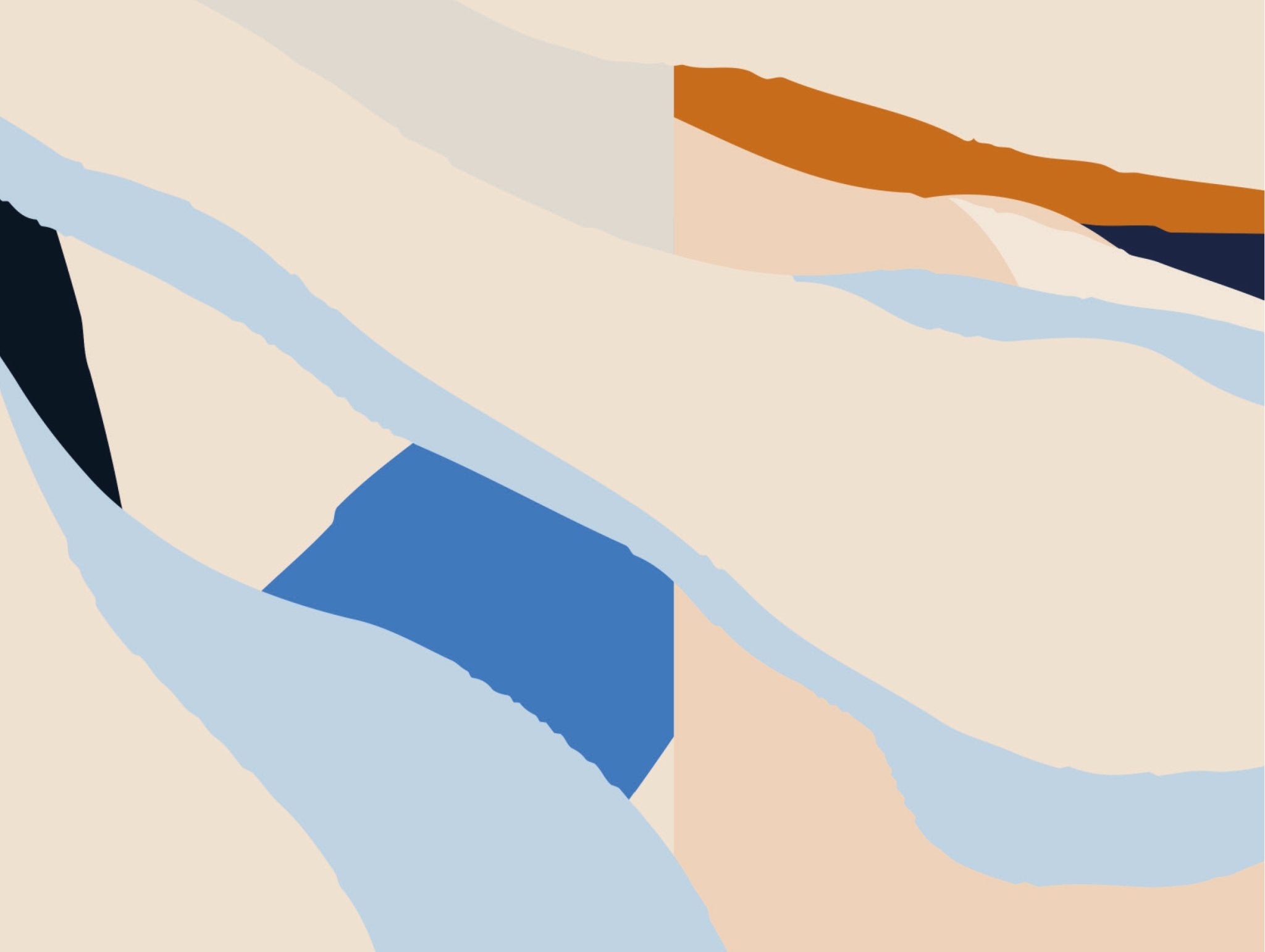 Papier peint abstrait vibrant, mural concept, tendance