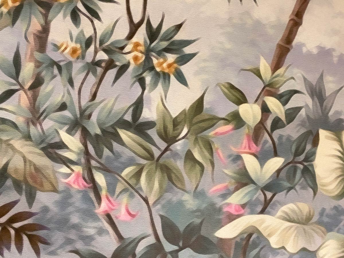 Papier peint Nostalgic Jungle - papier peint sur mesure francais - muralconcept