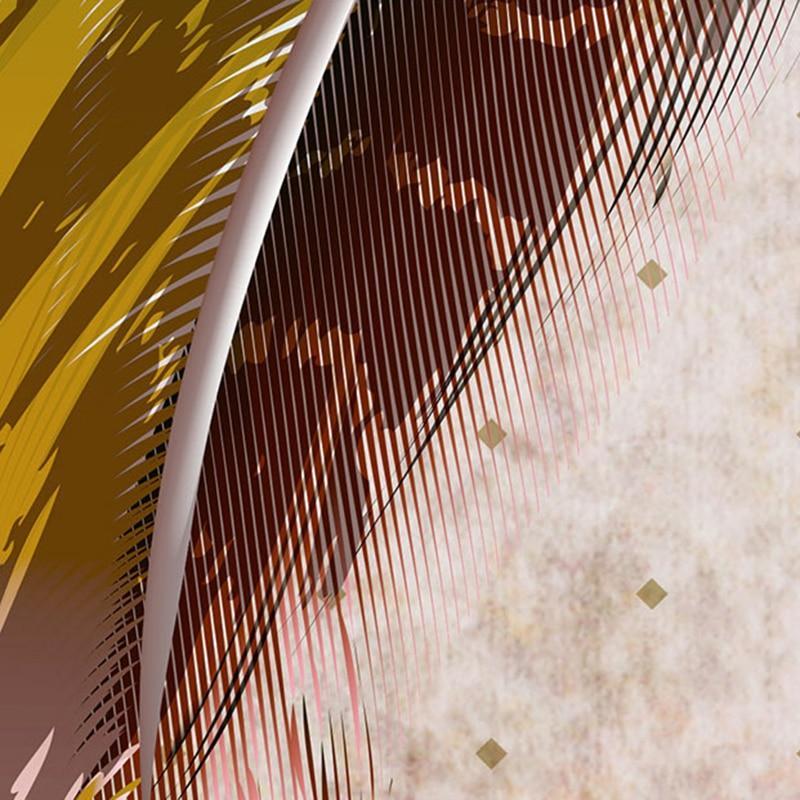 Papier peint Plumes indiennes - papier peint sur mesure francais - muralconcept