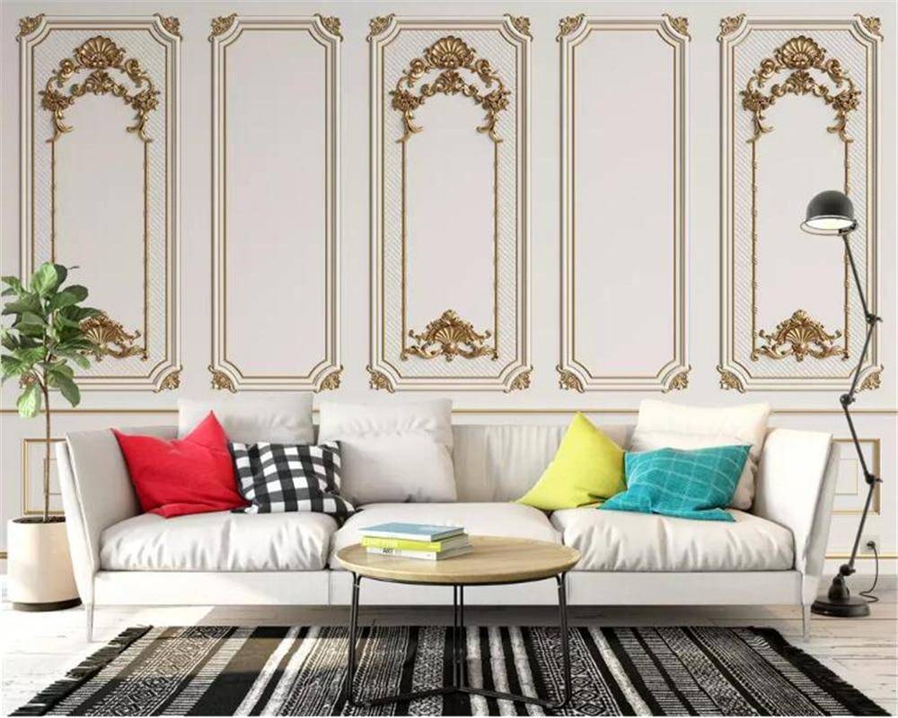 Papier peint Trompe l'oeil Haussmanien Paris - papier peint sur mesure francais - muralconcept