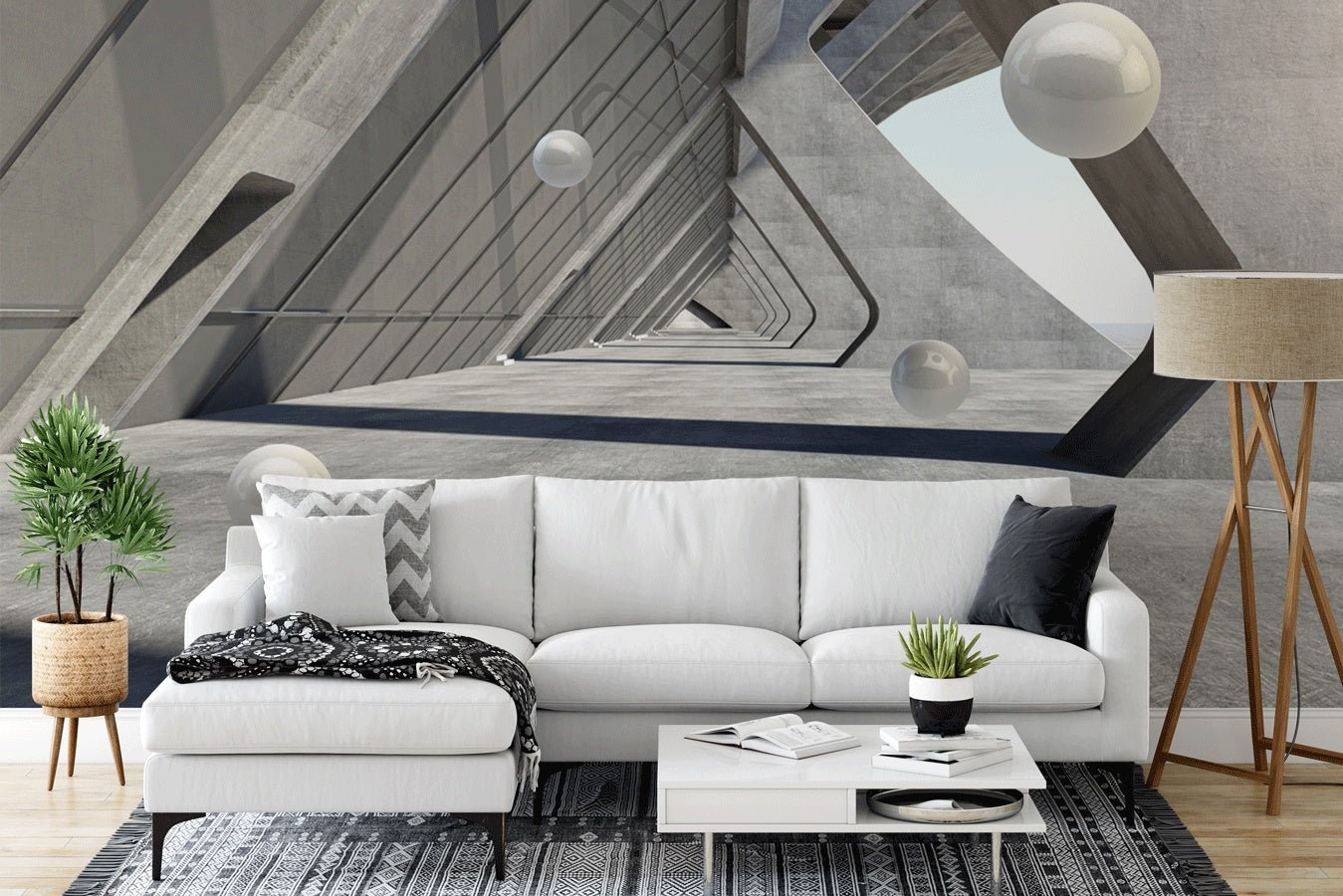 Papier peint 3D industriel et trompe l'oeil - Muralconceptpapier_peint_sur_mesure