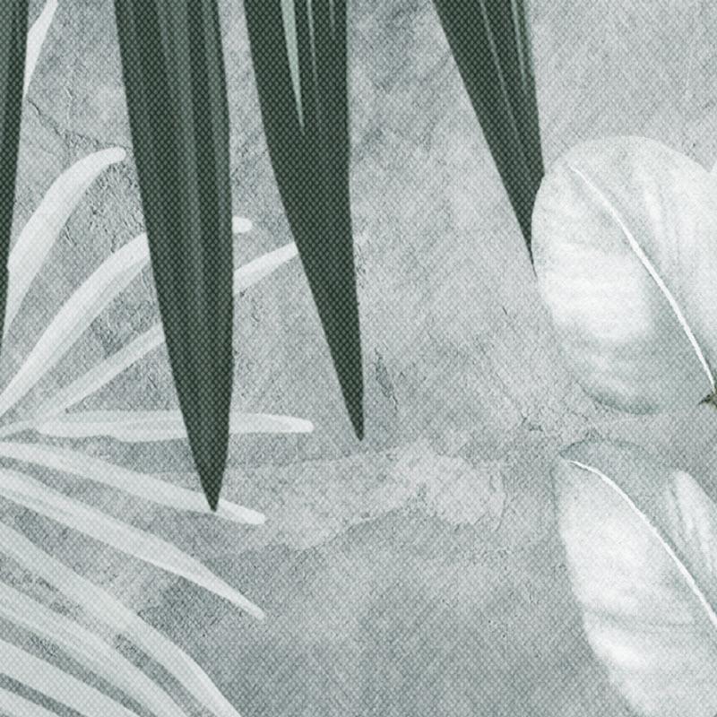 Papier peint Biophilic Jungle Monochrome - papier peint sur mesure francais - muralconcept