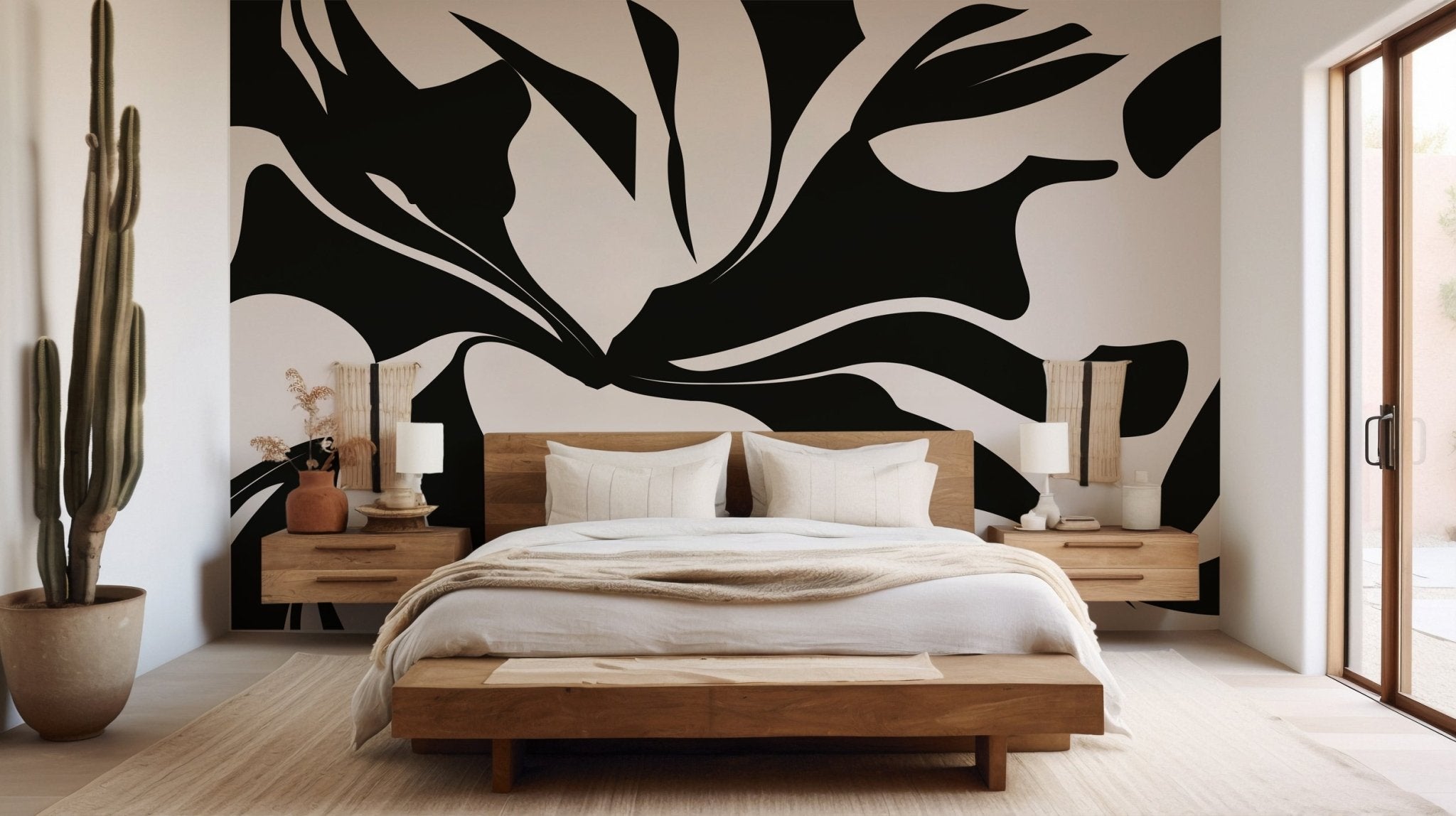 Papier peint contemporain horizon, mural concept, tendance