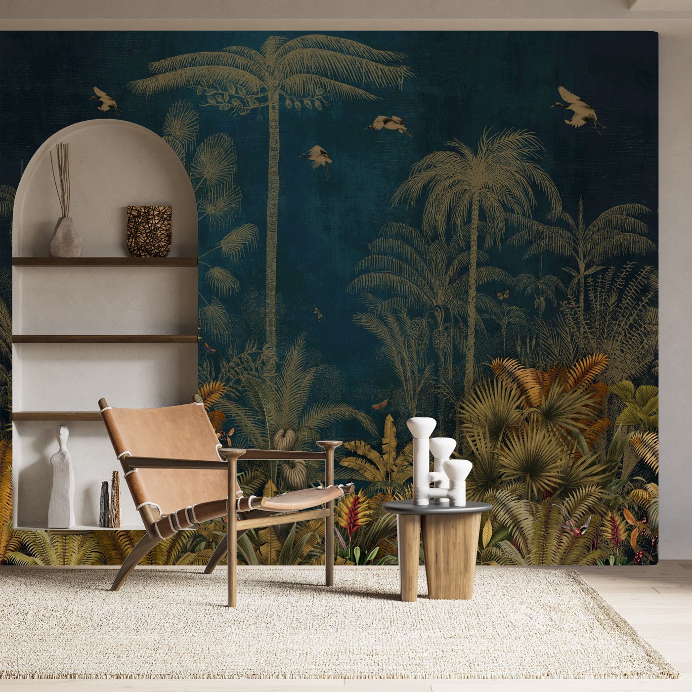 Papier peint francais haut de gamme écologique sur mesure 