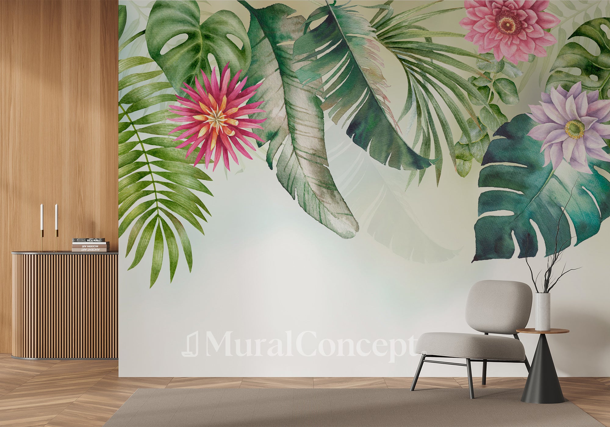 Papier peint panoramique Botanic - panoramique français