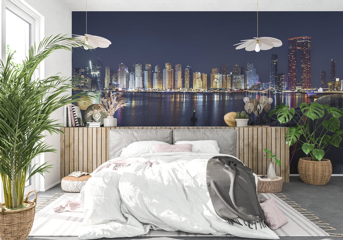 Papier peint panoramique Dubai Jumeirah - papier peint sur mesure francais - muralconcept
