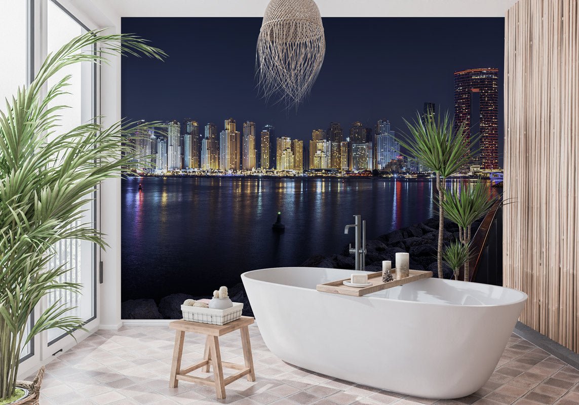Papier peint panoramique Dubai Jumeirah - papier peint sur mesure francais - muralconcept