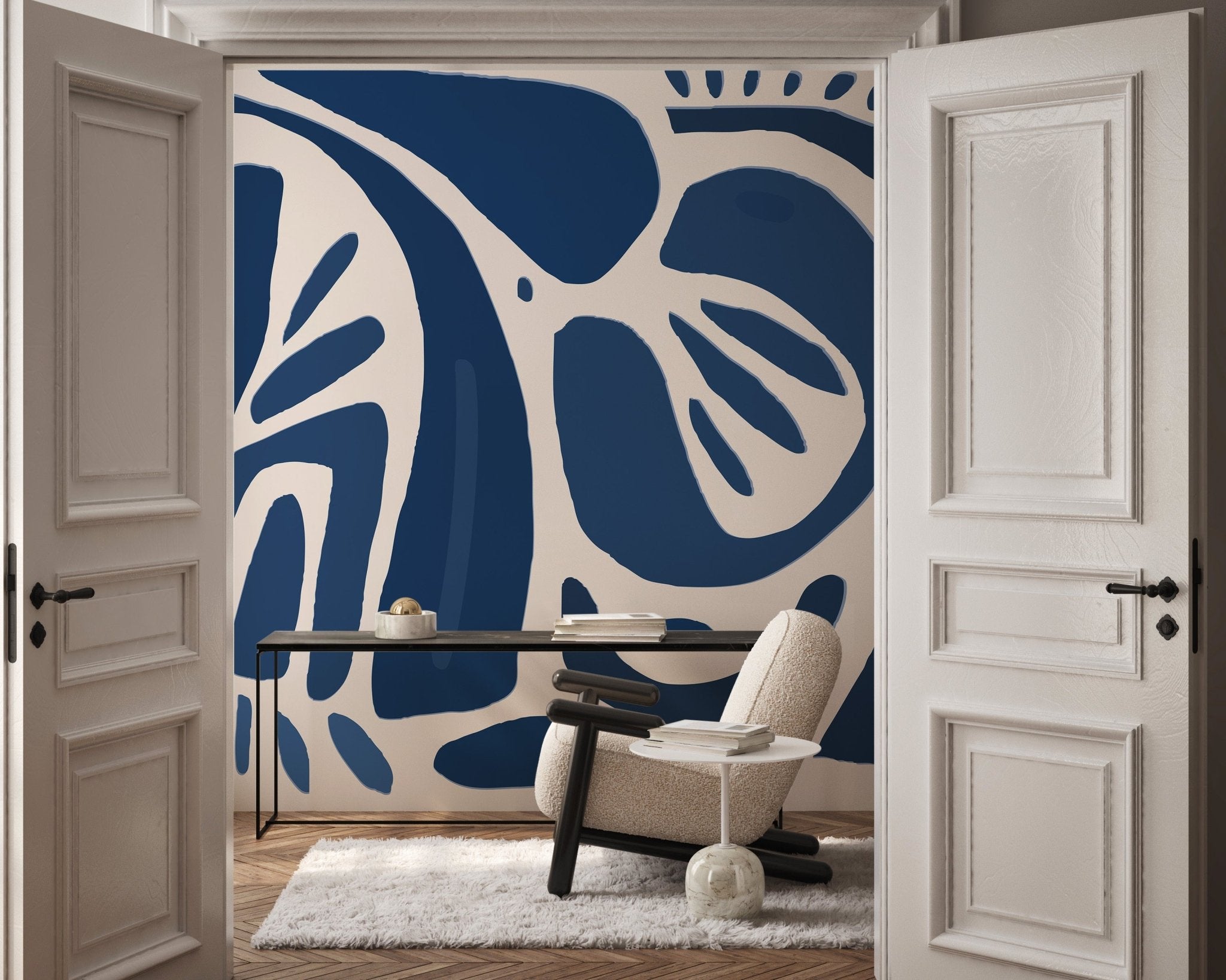 Papier peint panoramique les Cyclades, mural concept, tendance