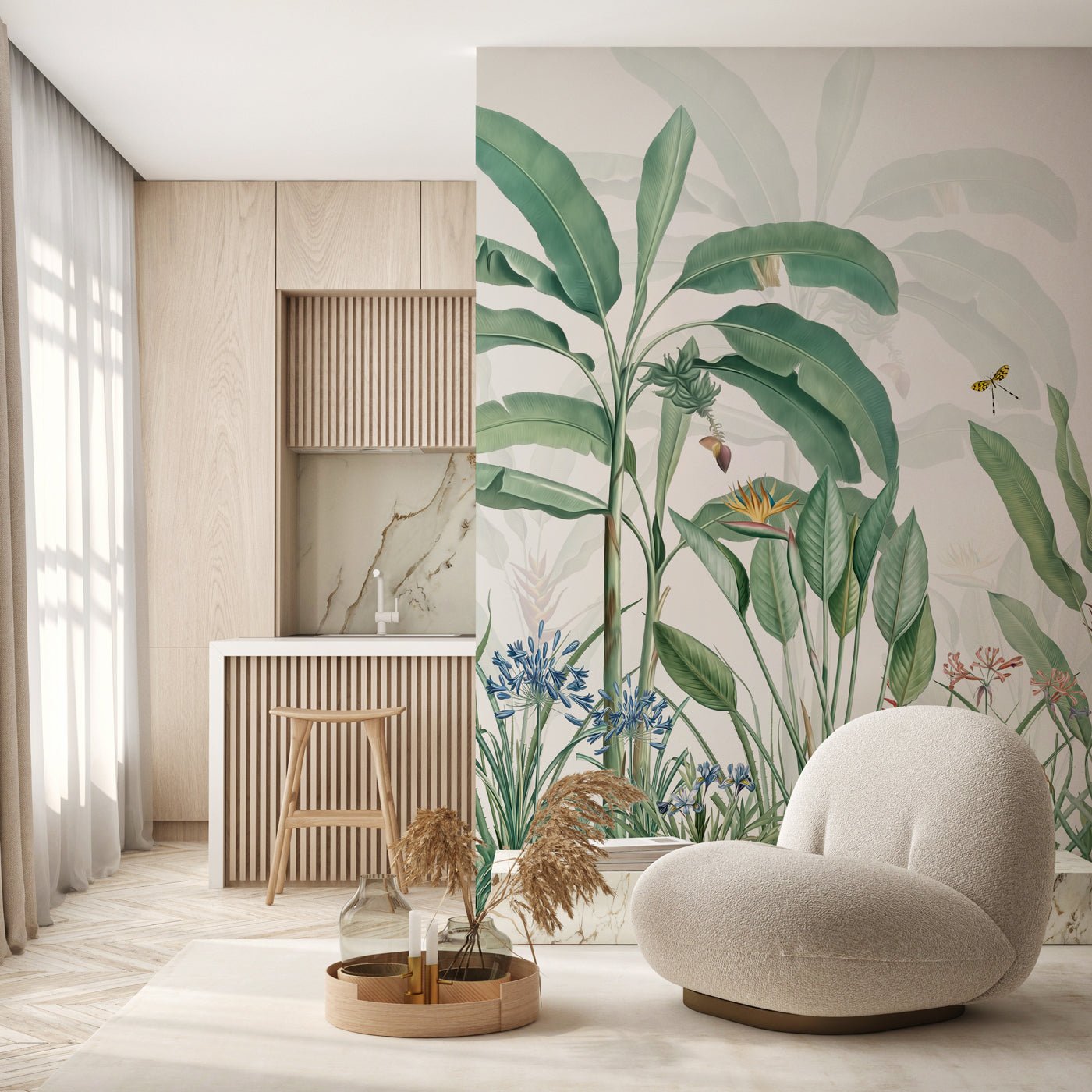 Papier peint panoramique tropicalis - panoramique français