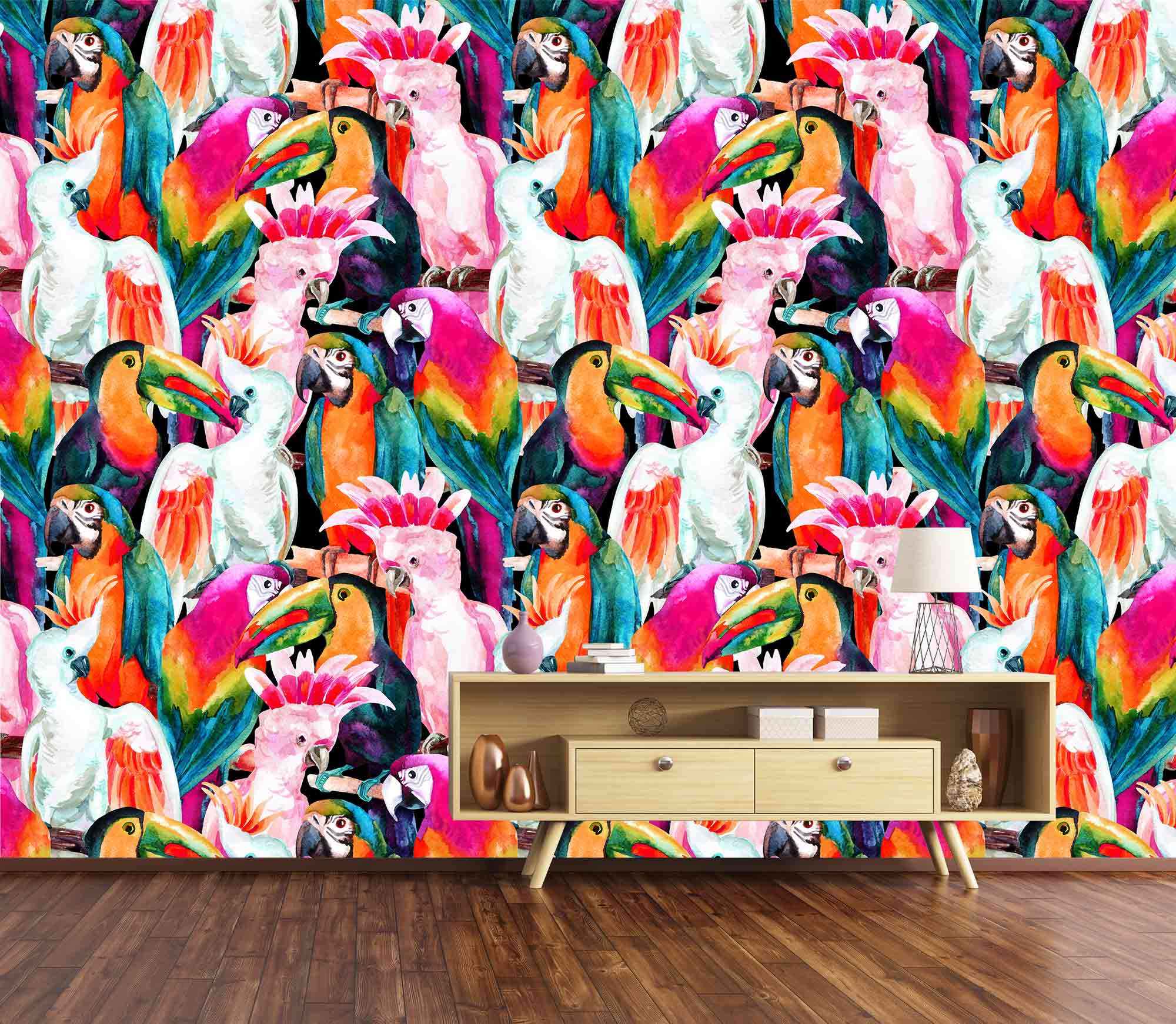 Papier peint tendance exotique copacabana - papier peint sur mesure francais - muralconcept