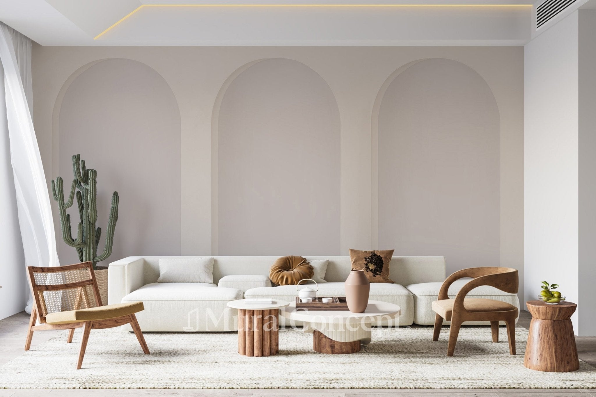 Papier peint panoramique arche - panoramique français